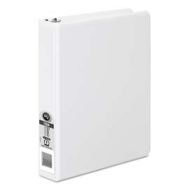 362 Basic Round Ring View Binder, 3 Rings, 1" Capacity, 8.5 x 5.5, White