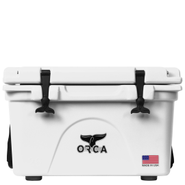 ORCA ORCW026 Cooler, 26 qt Capacity, White, Up to 10 days Ice Retention