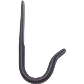 3" BLK Forg STL J Hook