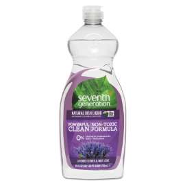 Natural Dishwashing Liquid, Lavender Floral and Mint, 25 oz Bottle