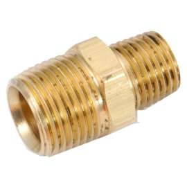 3/8x1/4 Hex Red Nipple