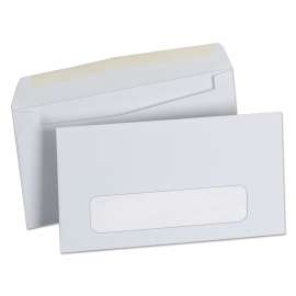Business Envelope, #6 3/4, Cheese Blade Flap, Gummed Closure, 3.63 x 6.5, White, 500/Box