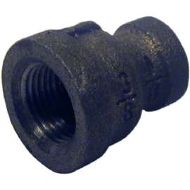1/4x1/8 BLK Coupling