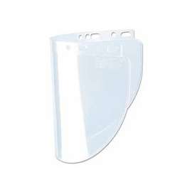 High Performance® Faceshield Window, Clear, Wide View, 16-1/2 in W x 8 in L