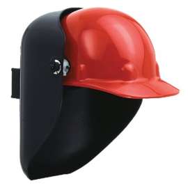 Protective Cap Welding Helmet Shells, #10, Gray, 4 1/2 in x 5 1/4 in