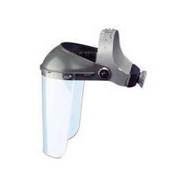 High Performance Faceshield System, F500 Series, 7"Crown, Quik-Lok Mounting Cup