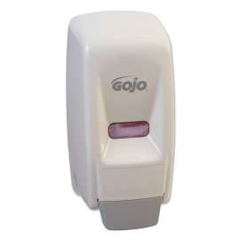 Bag-In-Box Liquid Soap Dispenser, 800 mL, 5.75" x 5.5" x 5.13", White