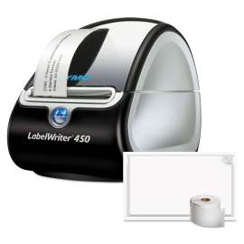 LabelWriter 450 Turbo Label Printer Bundle, Includes 2 Rolls Poly Shipping Label
