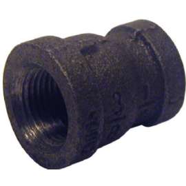 1/2x1/8 BLK Coupling