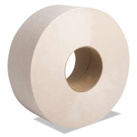 Perform Moka Jumbo Roll Tissue, Septic Safe, 2-Ply, Beige, 3 1/2" x 1000 ft, 12 Rolls/Carton