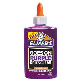 School Glue Disappearing Purple, 5 oz, 6 per pack