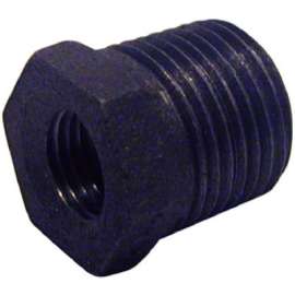 1/2x1/4 BLK Hex Bushing