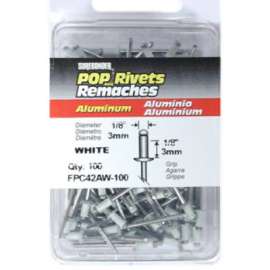 100PK Short ALU Rivet