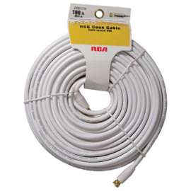 100'WHT RG6 Coax Cable