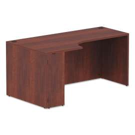 Alera - Valencia Series Medium Cherry Left Corner Office Credenza