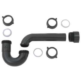 MP1-1/2BLK Kitch P Trap