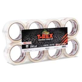 Packaging Tape, 1.88" Core, 1.88" x 35 yds, Crystal Clear, 8/Pack