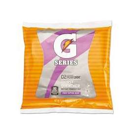 G Series 02 Perform® Thirst Quencher Instant Powder, 21 oz, Pouch, 2.5 gal Yield, Frost Riptide Rush