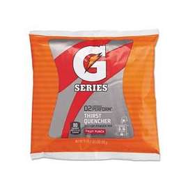 G Series 02 Perform® Thirst Quencher Instant Powder, 21 oz, Pouch, 2.5 gal Yield, Fruit Punch