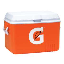 Ice Chest, 48 qt, Orange