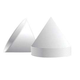Cone Cup, 6 oz, White