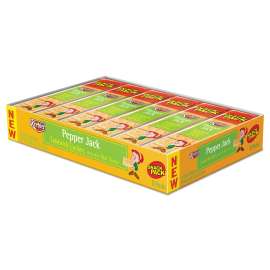 Pepper Jack Cheese Cracker Pack, 8-Piece Snack Pack, 12/Box