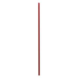 Single-Tube Stir-Straws, 6", Red, 10000/Carton