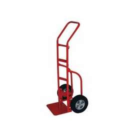 Heavy Duty Hand Trucks with Flow Back Handle, 800 lbs Cap., Solid Rubber Wheels