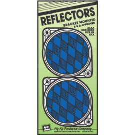 2PK 3-1/4"BLU Reflector
