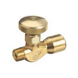 Non-Corrosive Gas Flow Valves, 200 PSIG, Brass, Inert Gas, 5/8 - 18 RH(F), 1/4"