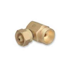 Brass Cylinder Adaptors, From CGA-200 "MC" Acetylene To CGA-520 "B" Tank 90
