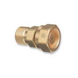 Brass Cylinder Adaptors,CGA520 "B" Tank Acetylene To CGA300 Commercial Acetylene