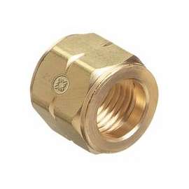 Hose Nuts, 200 PSIG, Brass, C-Size, Oxygen