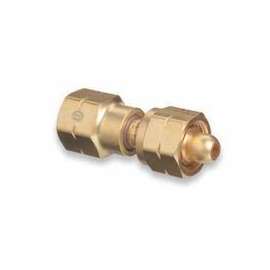 Brass Cylinder Adaptors, From CGA-555 Propane (LqW) To CGA-510 POL Acetylene