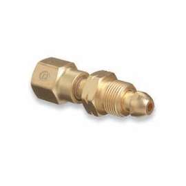 Brass Cylinder Adaptors, From CGA-590 Industrial Air To CGA-580 Nitrogen