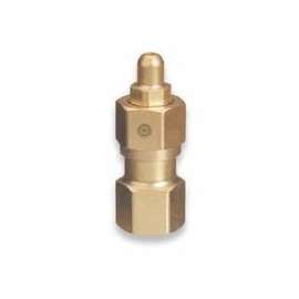 Brass Cylinder Adaptors, From CGA-346 Air To CGA-580 Nitrogen