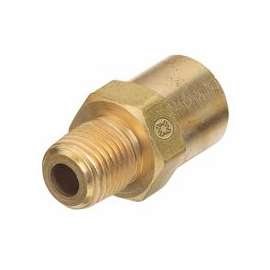 Inert Arc Adaptors, 200 PSIG, Brass, B-Size, 1/4 in (NPT), Water