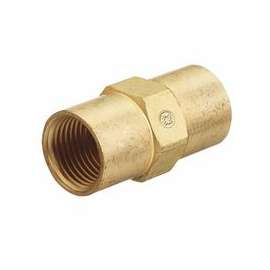 Inert Arc Hose Couplers, Brass, B-Size, Female/Female, RH to RH