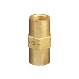 Inert Arc Hose Couplers, Brass, B-Size, Female/Female, RH