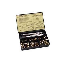 Hose Repair Kits, Full color label & description chart; Fittings; Crimping Tool