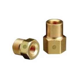 Female NPT Outlet Adaptors for Manifold Pipelines, CGA-350, 3000 PSIG, Brass