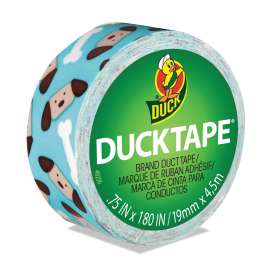 Ducklings, 1" Core, 0.75" x 15 ft, Multicolor Dog Bone