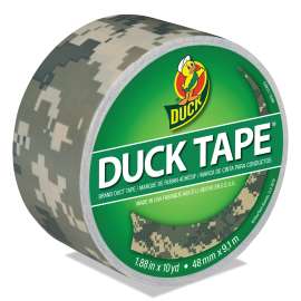 Colored Duct Tape, 3" Core, 1.88" x 10 yds, Digital Camo