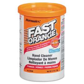 Pumice Hand Cleaner, Orange Scent, 4.5 lbs Canister, 6/Carton