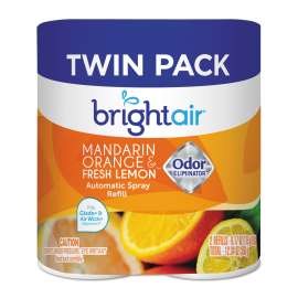 Automatic Spray Air Freshener Refill, Mandarin Orange & Fresh Lemon, 2/Pack