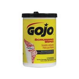 Scrubbing Wipes, Orange, Canister