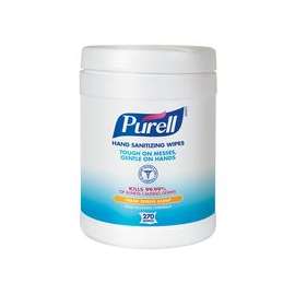 Purell Instant Hand Sanitizer Wipes, Citrus Scent, 270/Canister