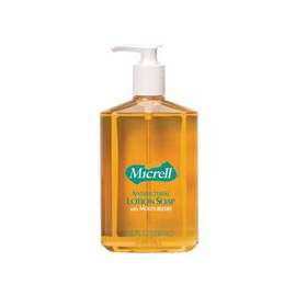 MICRELL Antibacterial Lotion Soaps, Pump Bottle, 8 oz