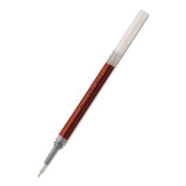 Refill for Pentel EnerGel Retractable Liquid Gel Pens, Fine Needle Tip, Red Ink