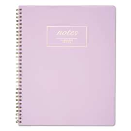 Workstyle Notebook, 1 Subject, Wide/Legal Rule, Lavender Cover, 11 x 9, 80 Pages